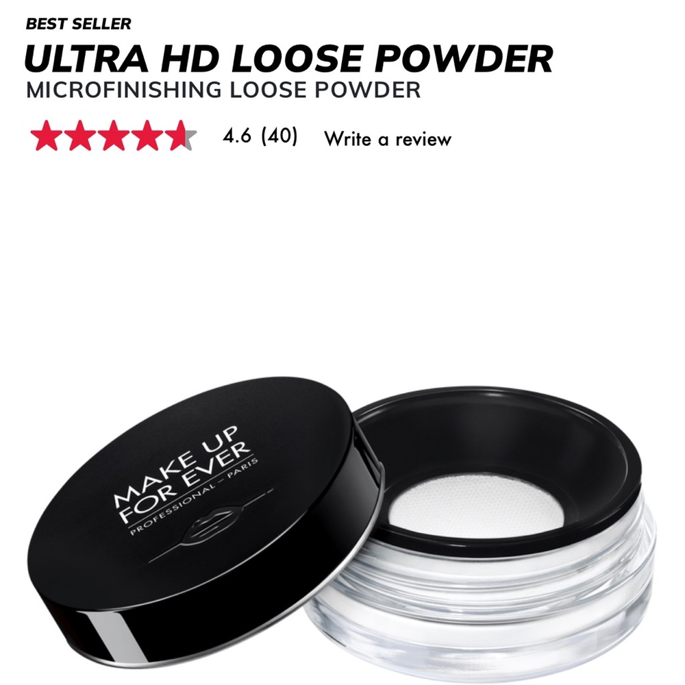 NIB Makeup Forever Ultra HD microfinishing loose powder! 💄